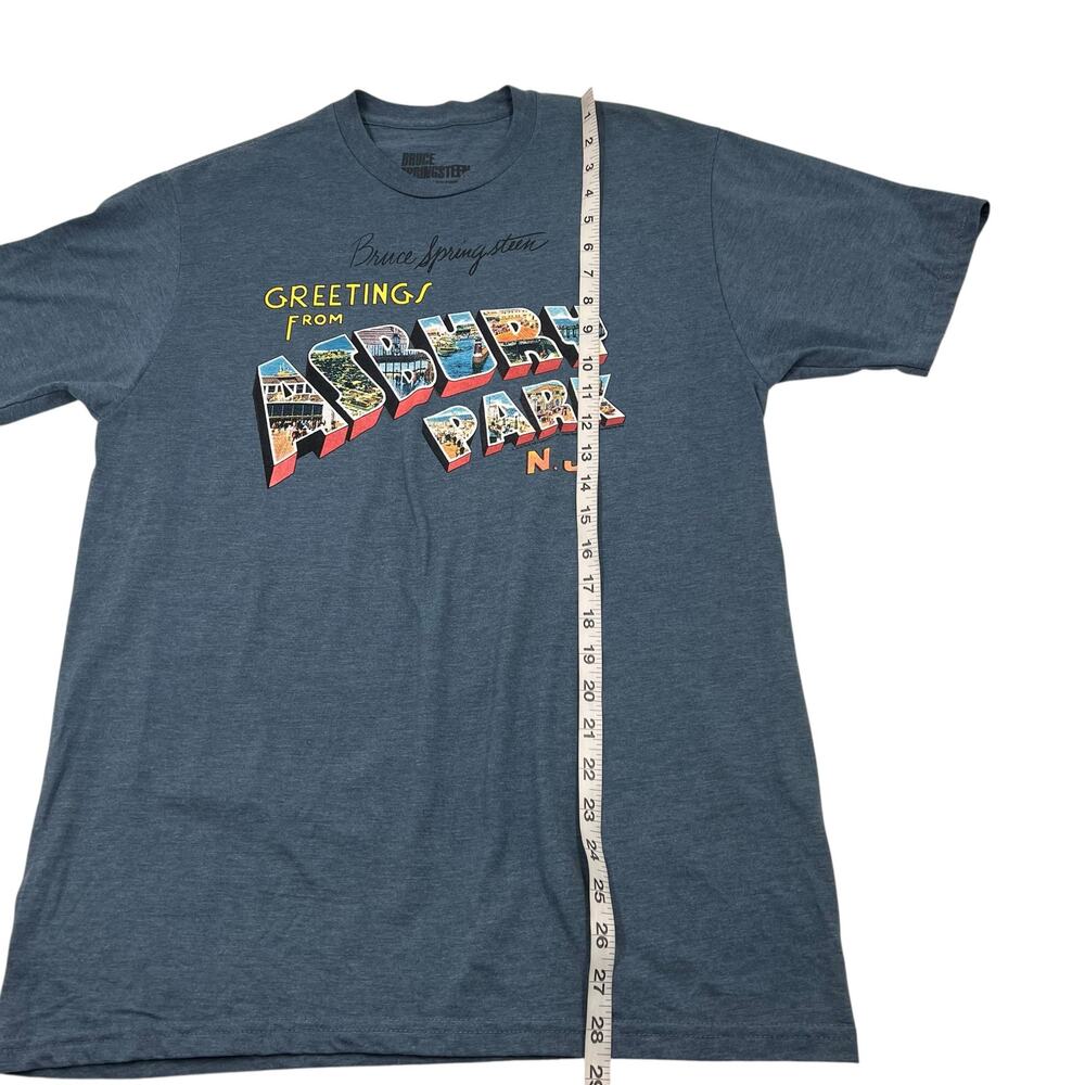 Bruce Springsteen Mens Greetings From Asbury Park NJ Band T-Shirt Sz L - Picture 7 of 8